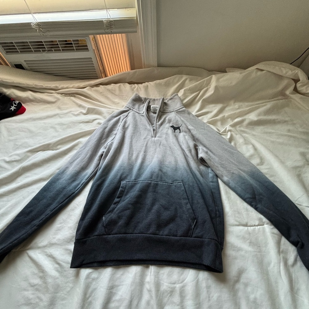 Victoria's Secret Gray Zip Up Sweater
